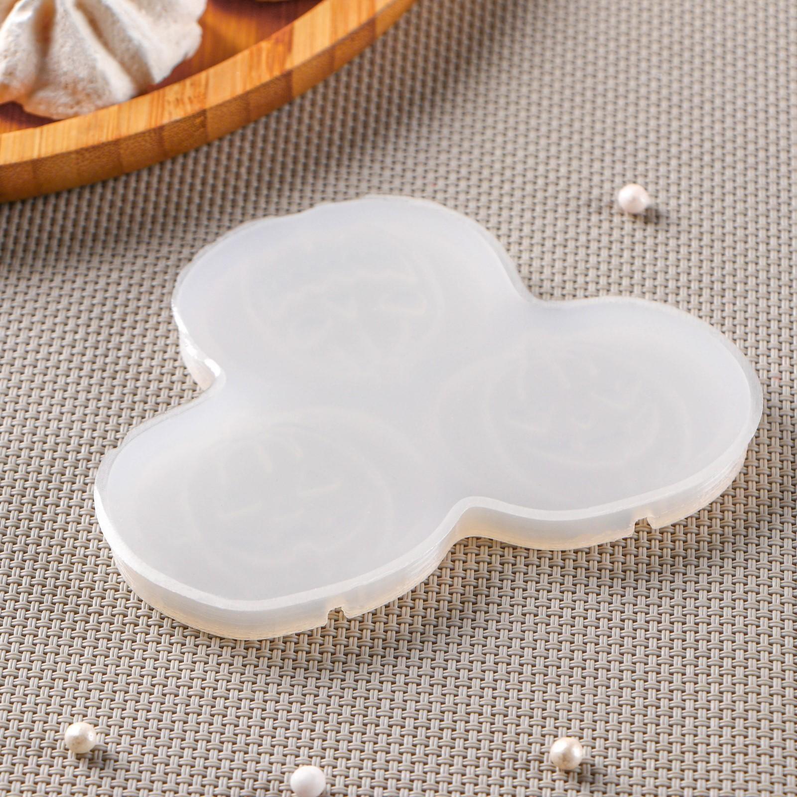 Молд «Тыквы», 11×8,5 см, тыква 5×4 см, цвет прозрачный