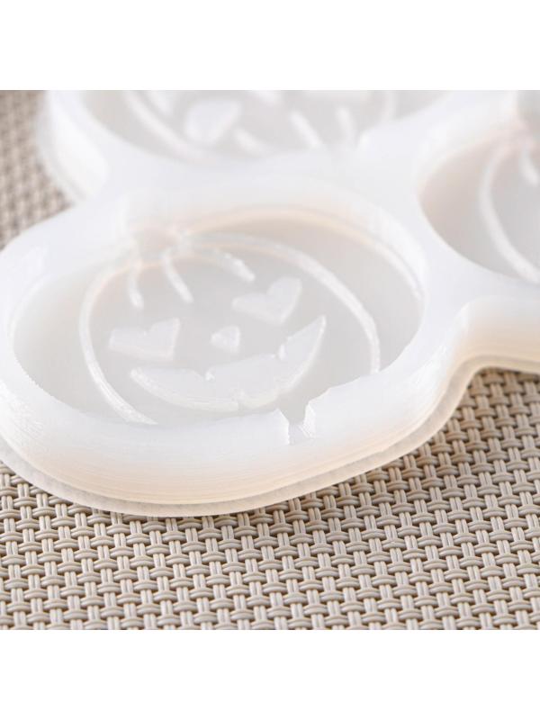 Молд «Тыквы», 11×8,5 см, тыква 5×4 см, цвет прозрачный