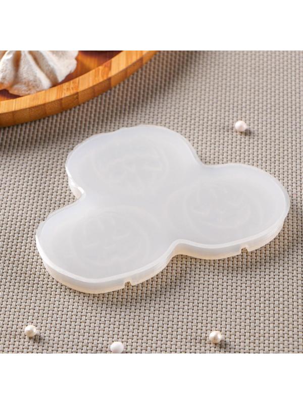 Молд «Тыквы», 11×8,5 см, тыква 5×4 см, цвет прозрачный