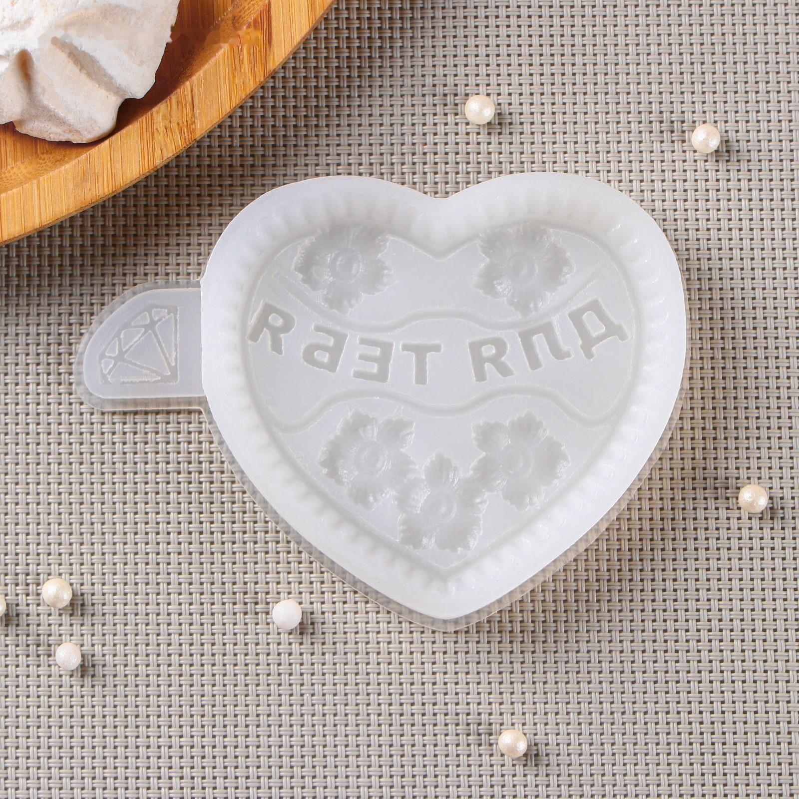 Молд «Сердце для тебя», 8×11 см, цвет прозрачный