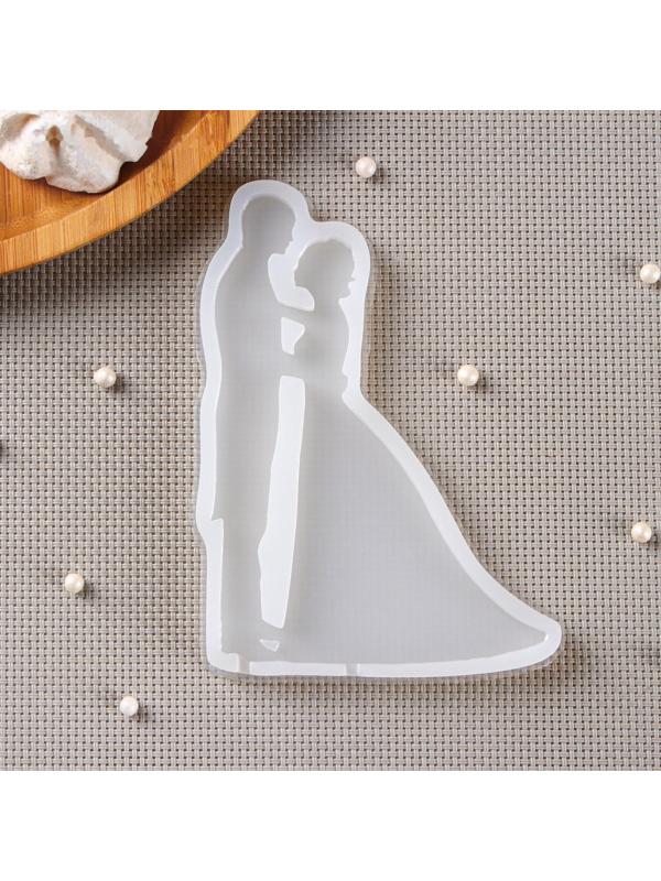Молд «Свадьба», 12,5×9 см, цвет прозрачный