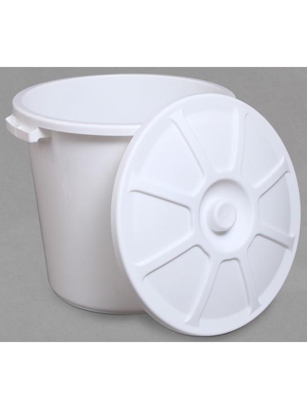 Бак пищевой, 60 л, с крышкой, МИКС