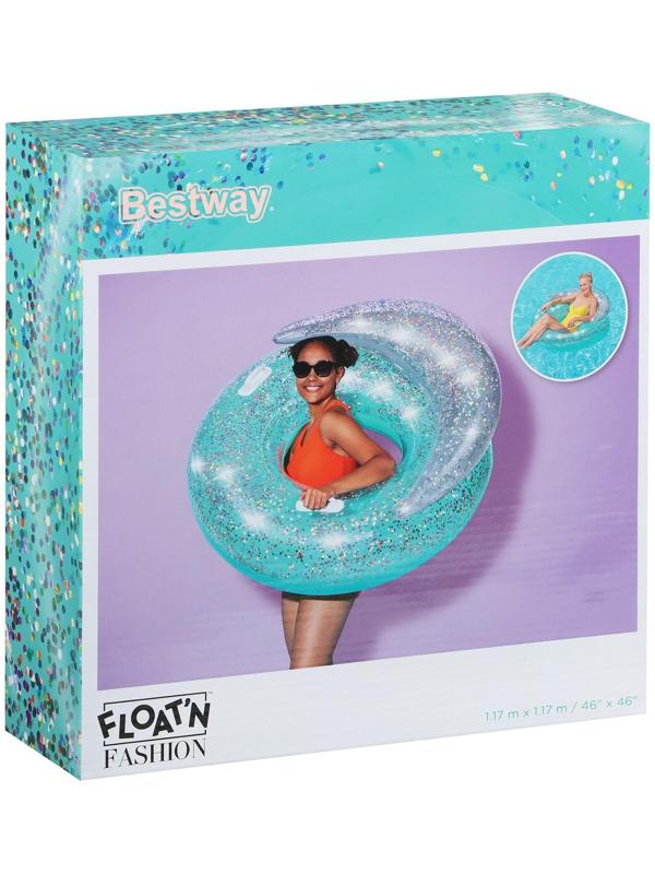 Круг для плавания Блестки 117 х 117 см 43509