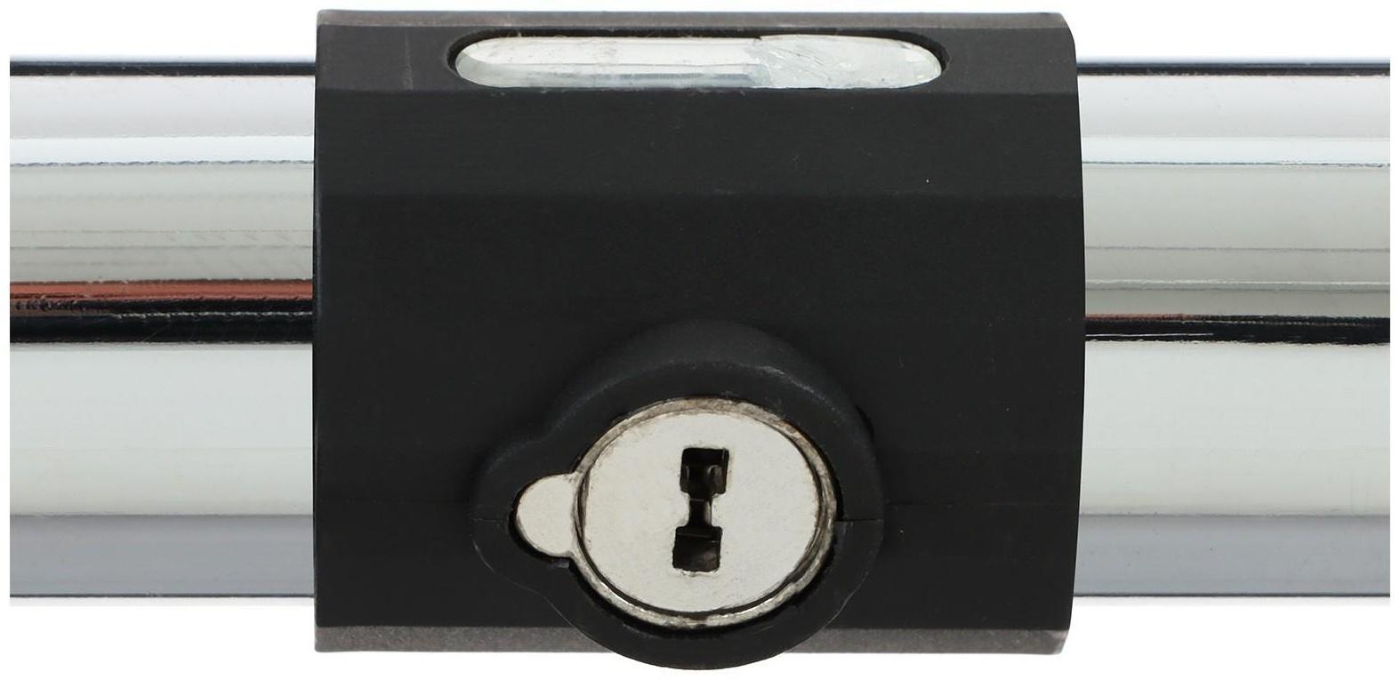 Замок для велосипеда Dream Bike, U-образный, 130x195 мм, цвет чёрный