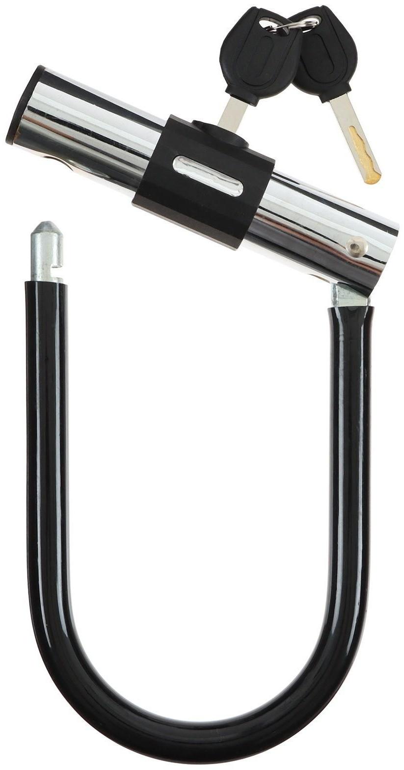 Замок для велосипеда Dream Bike, U-образный, 130x195 мм, цвет чёрный