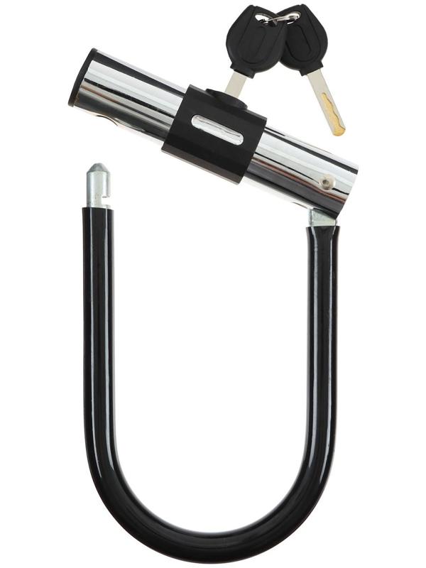 Замок для велосипеда Dream Bike, U-образный, 130x195 мм, цвет чёрный