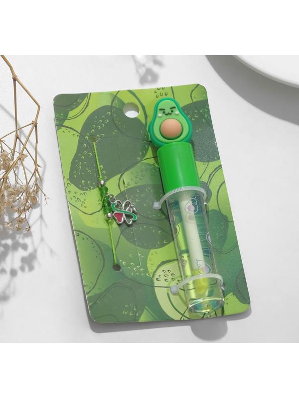 Набор 2 предмета: браслет, блеск для губ 