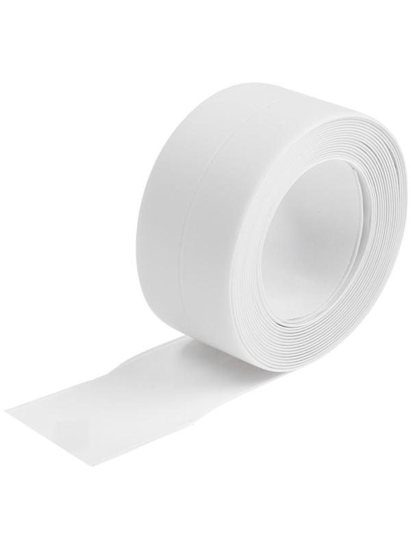 Лента бордюрная ZEIN, самоклеящаяся, для ванной комнаты, 3.8 х 320 см, белая