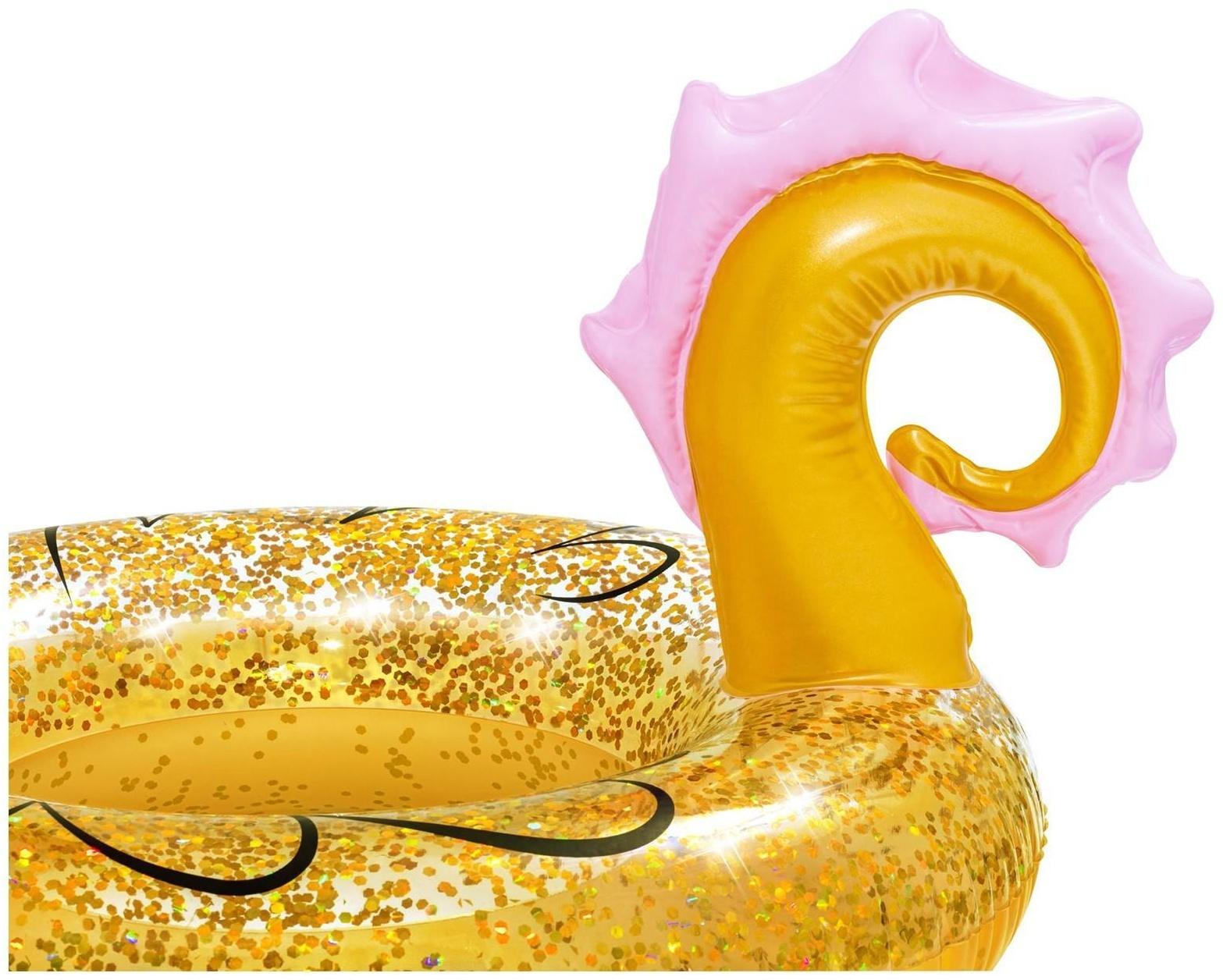Круг для плавания Glitter Seahorse Swim Ring  115 х 104 см, 36305