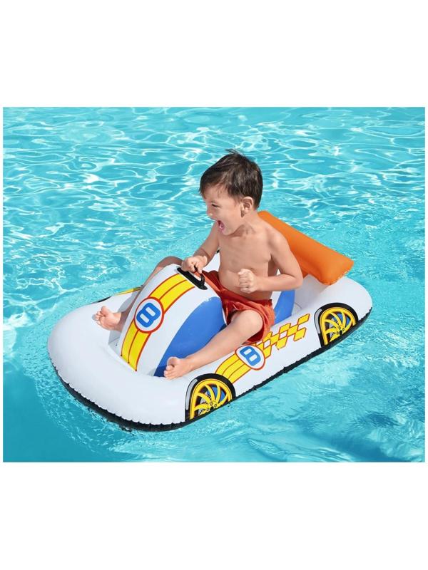 Лодочка надувная Funspeakers Police Car Baby Boat, р. 110 х 75 см, 41480