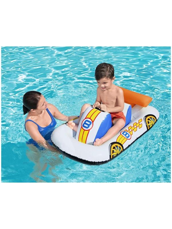 Лодочка надувная Funspeakers Police Car Baby Boat, р. 110 х 75 см, 41480