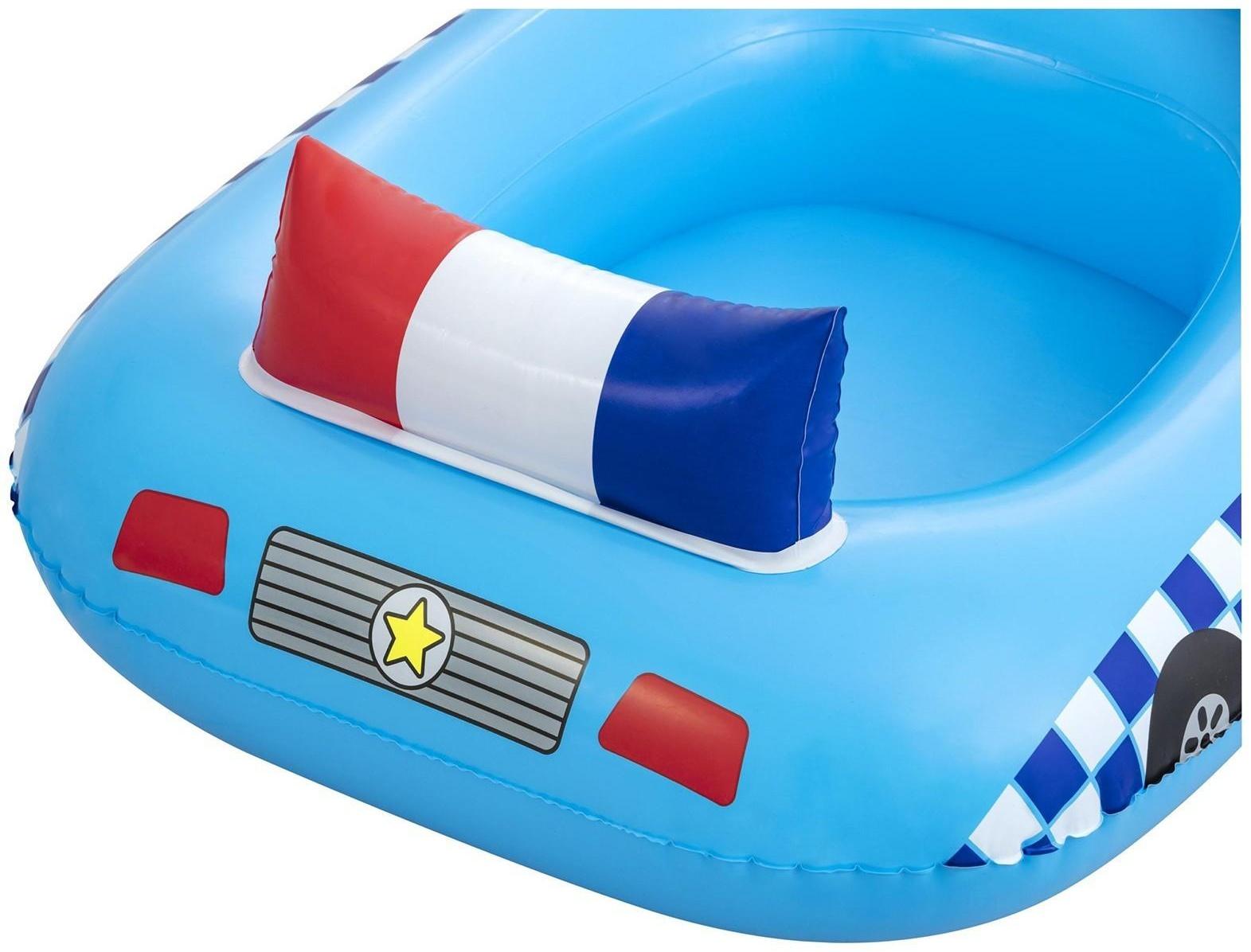 Лодочка надувная Funspeakers Police Car Baby Boat 97 x 74 см, со встроен. динамиком 34153