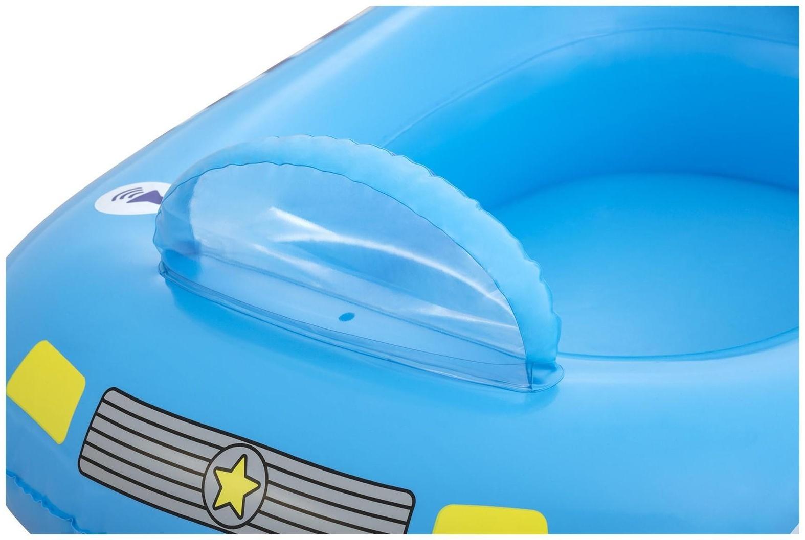 Лодочка надувная Funspeakers Police Car Baby Boat 97 x 74 см, со встроен. динамиком 34153