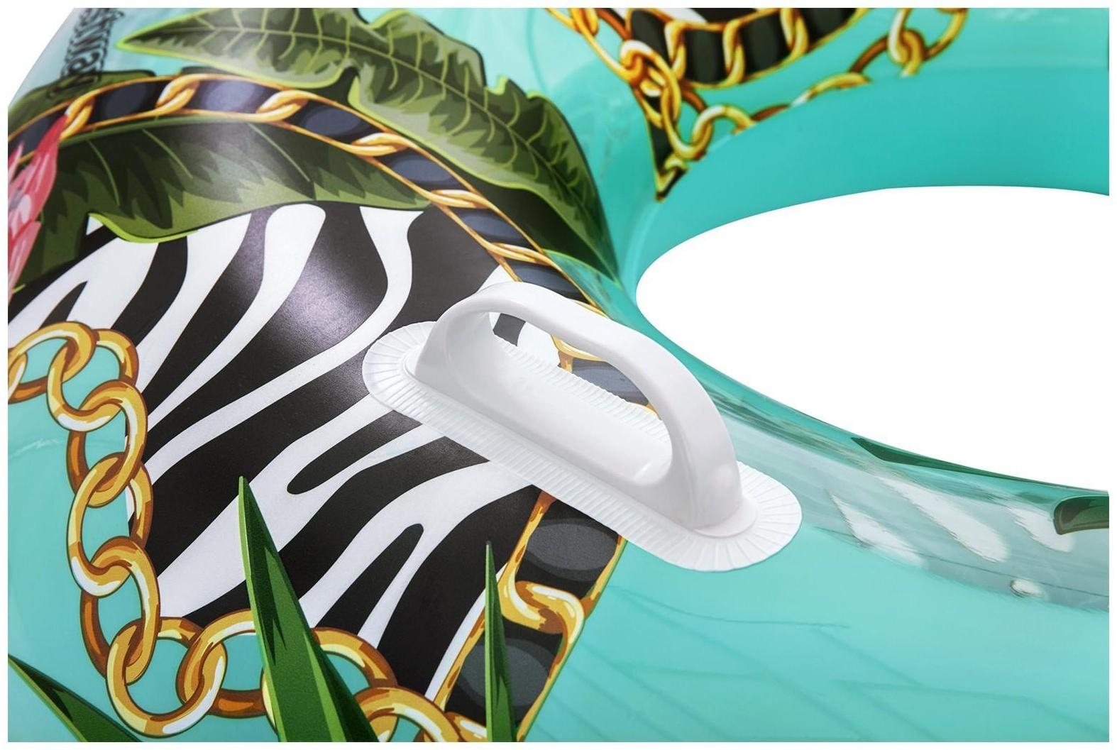 Круг для плавания с цветочным рисунком 114 см 36302