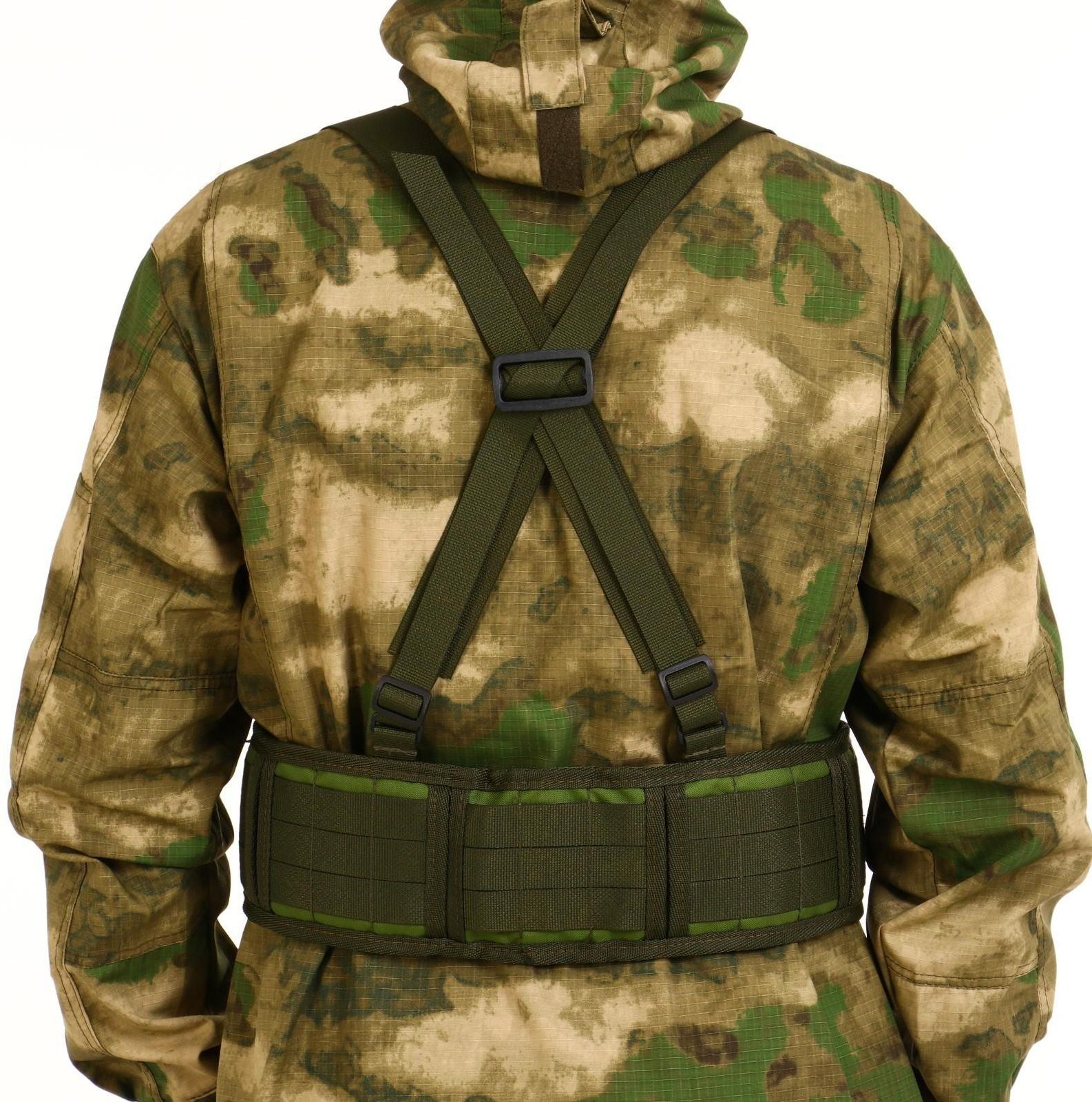 Пояс разгрузочный, тактический, с лямками, оксфорд 600, олива, 86 см