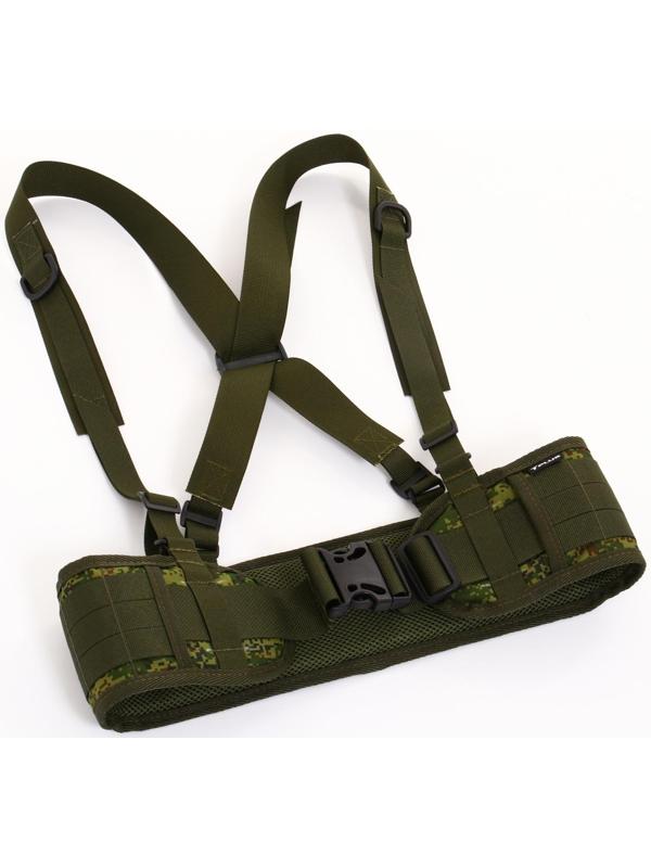 Пояс разгрузочный, тактический, с лямками, оксфорд 600, цифра, 86 см