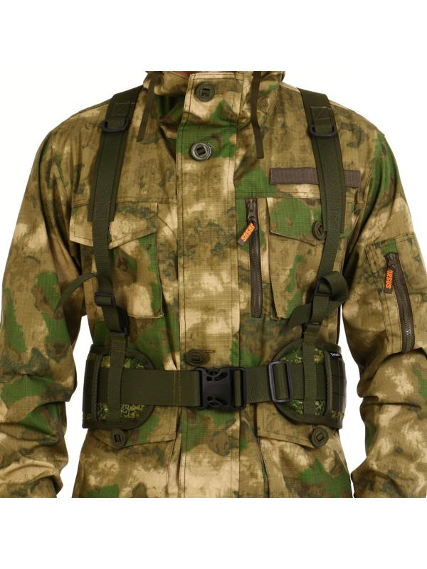 Пояс разгрузочный, тактический, с лямками, оксфорд 600, цифра, 86 см