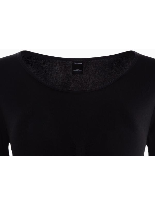 Термобельё женское (лонгслив, леггинсы), цвет чёрный, размер 50-52 (L)