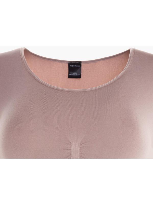 Термобельё женское (лонгслив, леггинсы), цвет кофейный, размер 54 (XL)