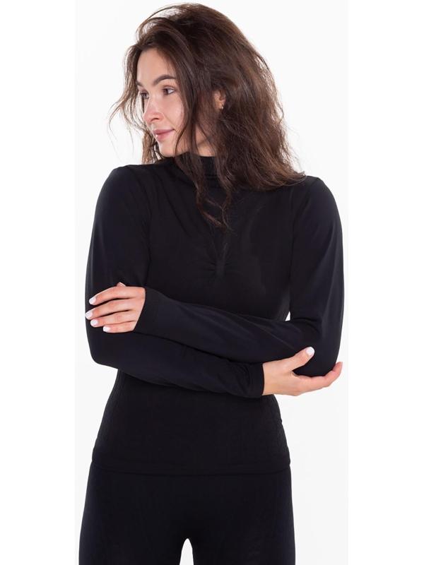 Термобельё женское НАЧЁС (джемпер), цвет чёрный, размер 52-54 (XL)