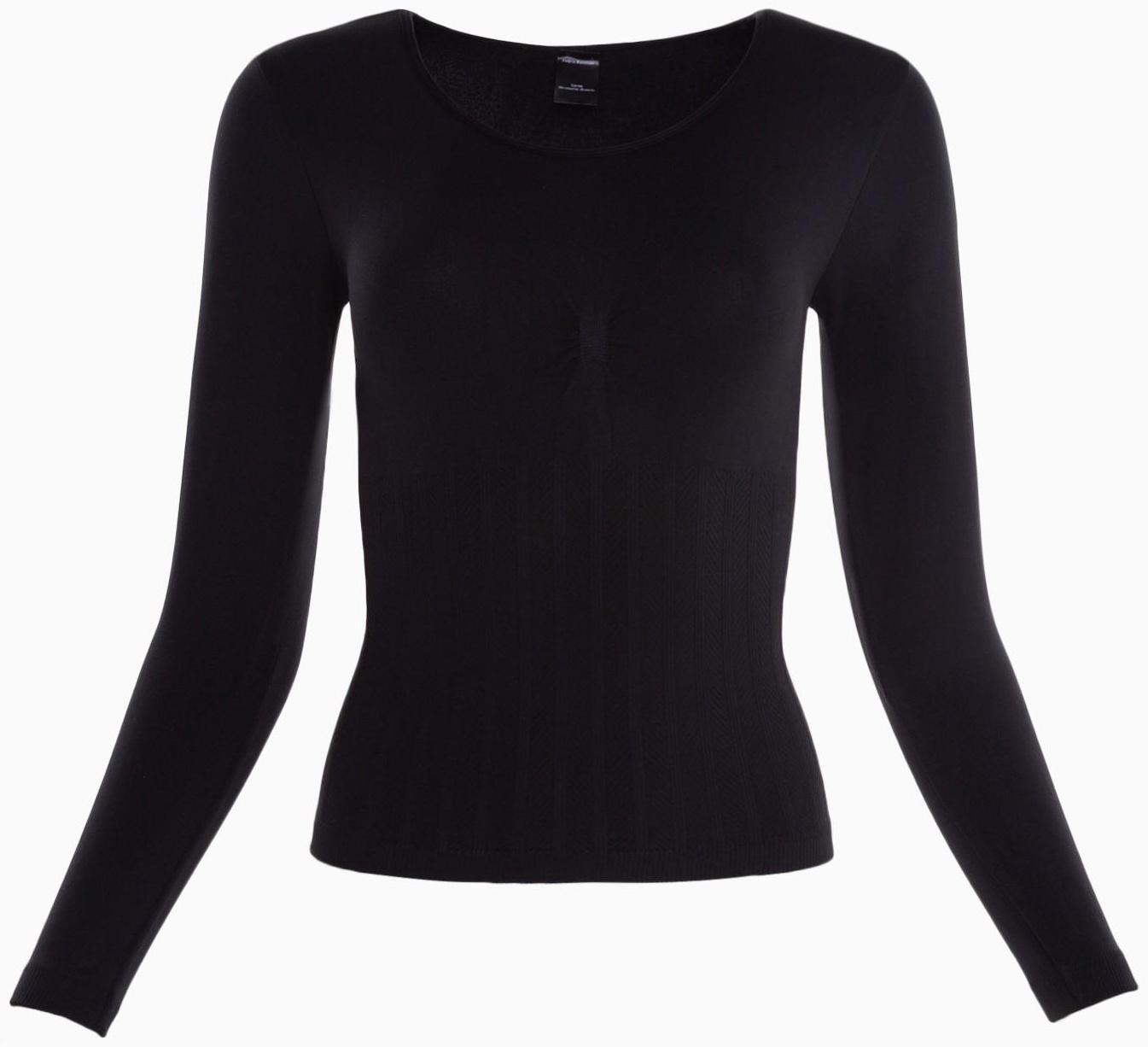 Термобельё женское НАЧЁС (лонгслив), цвет чёрный, размер 42-44 (S)