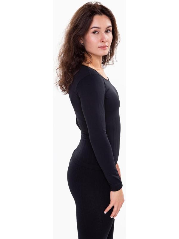 Термобельё женское НАЧЁС (лонгслив), цвет чёрный, размер 42-44 (S)