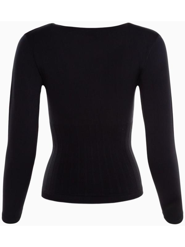 Термобельё женское НАЧЁС (лонгслив), цвет чёрный, размер 42-44 (S)