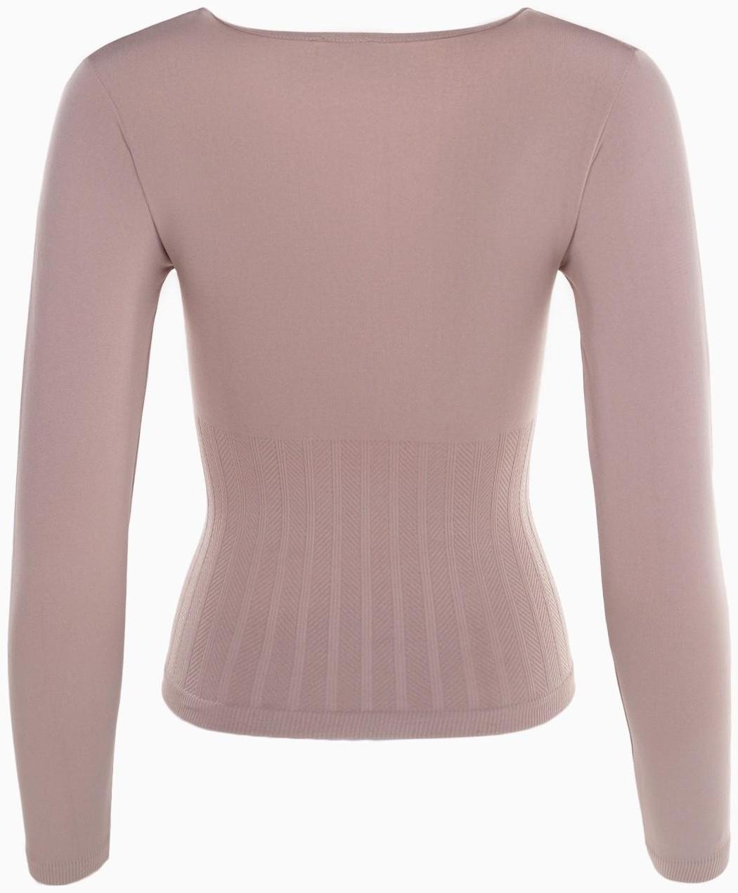 Термобельё женское (лонгслив), цвет бежевый, размер 52-54 (XL)