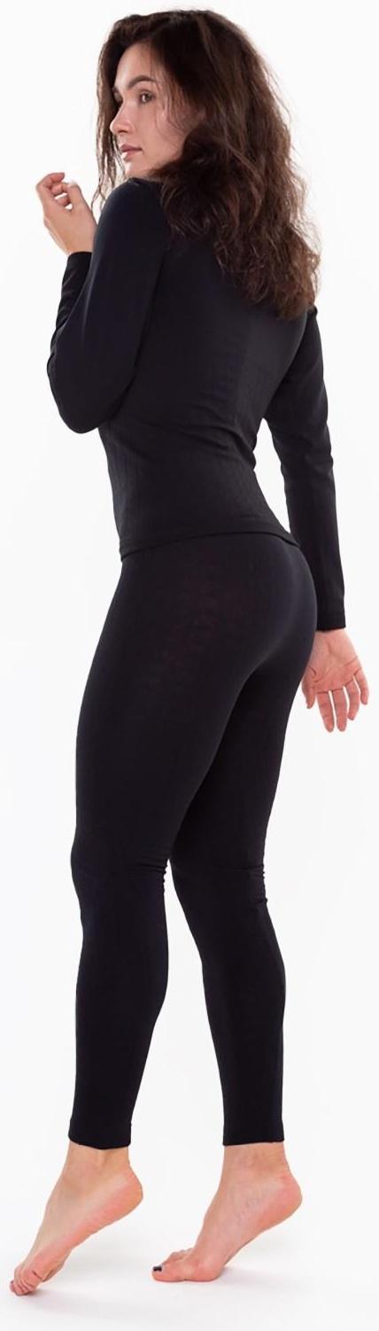 Термобельё женское НАЧЁС (леггинсы), цвет чёрный, размер 46-48 (М)