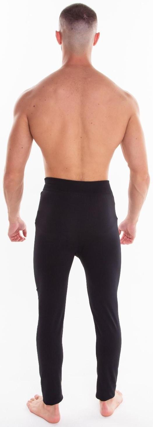 Термобельё мужское НАЧЁС (кальсоны), цвет чёрный, размер 54-56