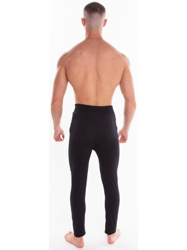 Термобельё мужское НАЧЁС (кальсоны), цвет чёрный, размер 54-56