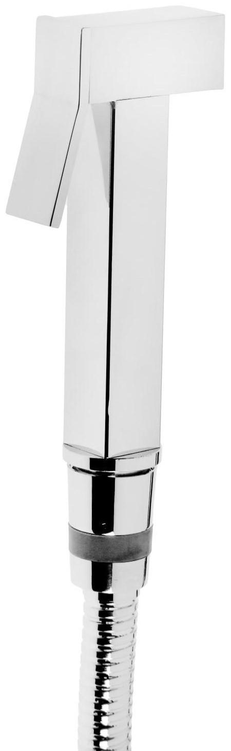 Смеситель с гигиеническим душем ZEIN, картридж керамика 35 мм, латунь, хром