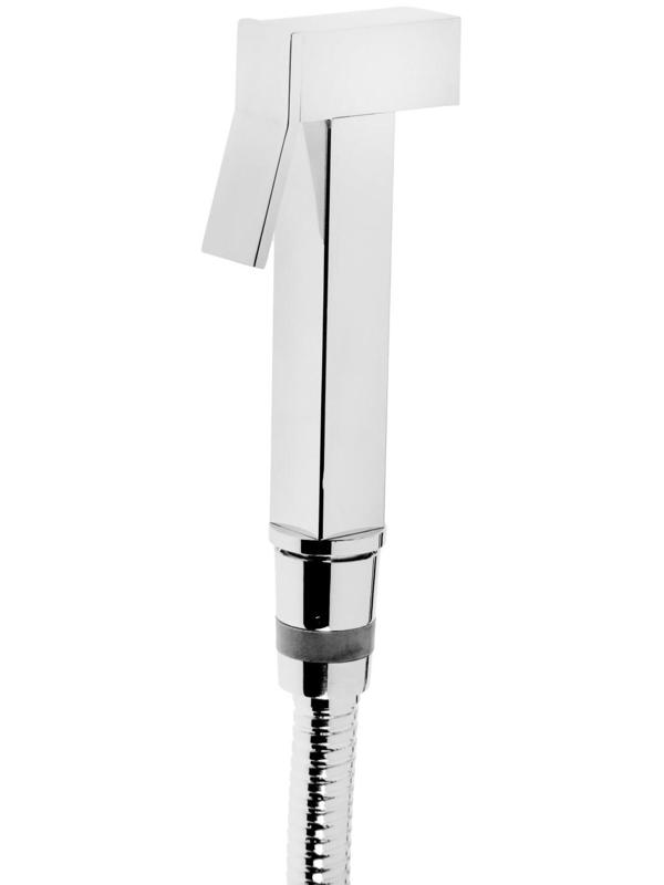 Смеситель с гигиеническим душем ZEIN, картридж керамика 35 мм, латунь, хром