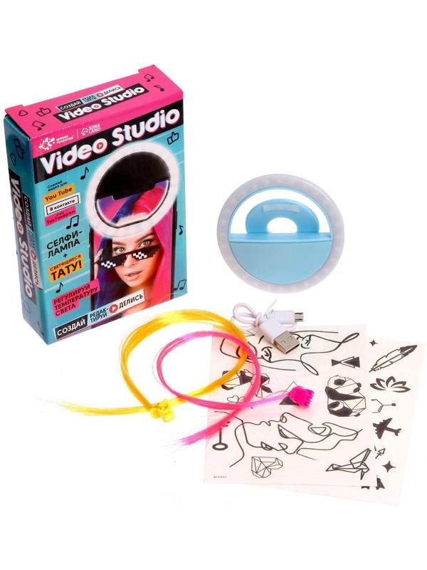 Портативный кольцевой светильник для селфи