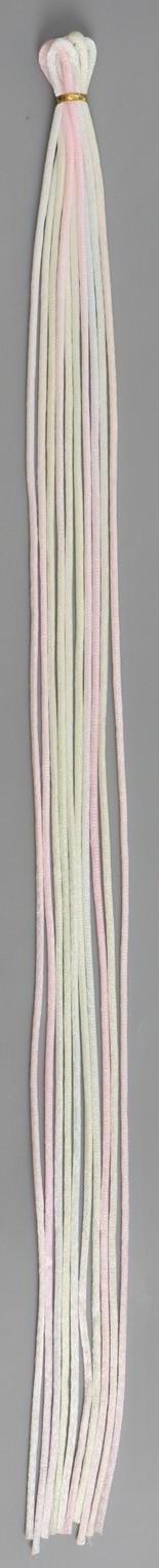 Нити для волос, 90 см, 5 шт, цвет пудра/МИКС