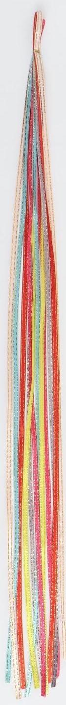 Нити для волос, 90 см, 6 шт, цвет блестящий/МИКС