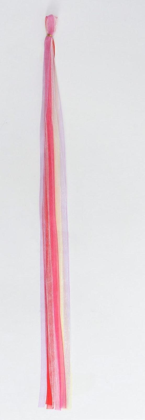 Нити для волос, 90 см, 6 шт, цвет МИКС