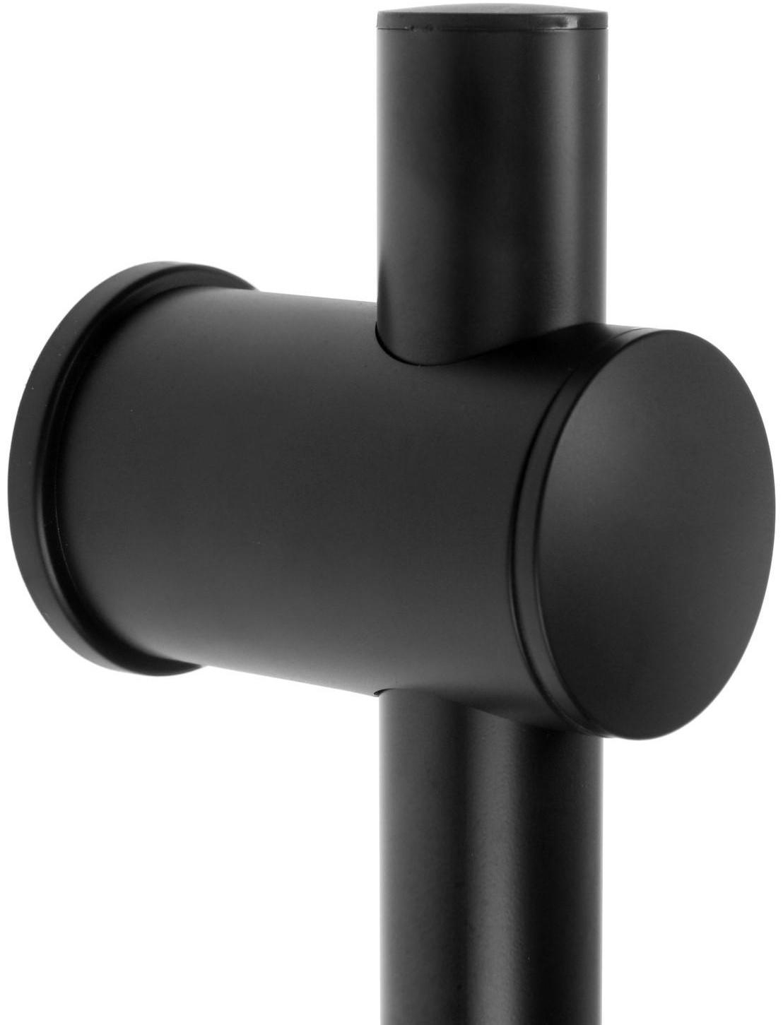 Душевая стойка ZEIN F01, с мыльницей и держателем, черная