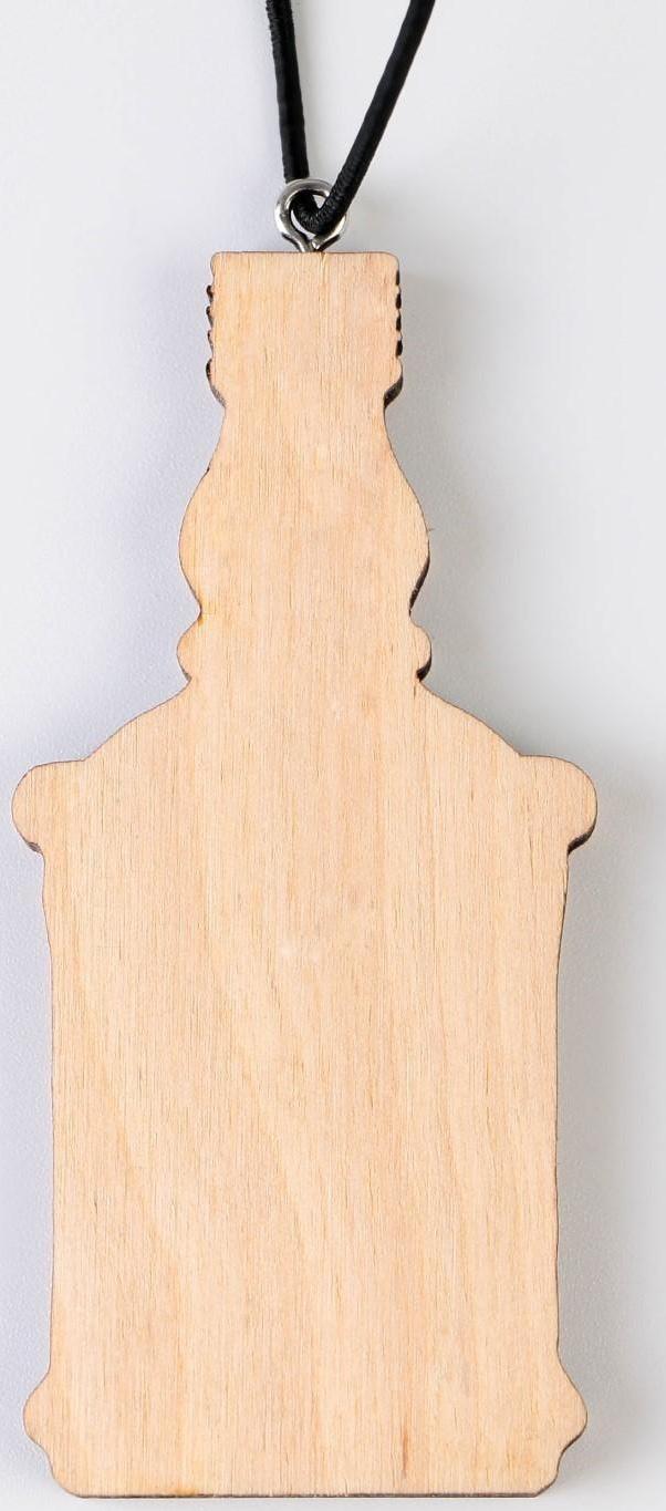 Подвеска в автомобиль «Самому крутому на свете», дерево, 3,8 х 8 см