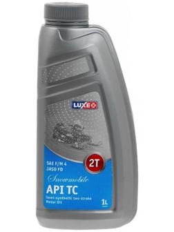 Масло моторное LUXЕ SNOWMOBILE 2T API TС, полусинтетическое, 1 л
