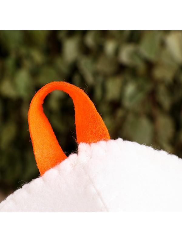 Шапка для бани с аппликацией 