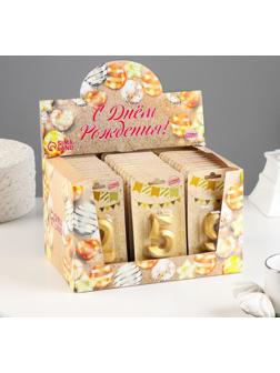 Шоу-бокс со свечами для торта 