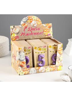 Шоу-бокс со свечами для торта 