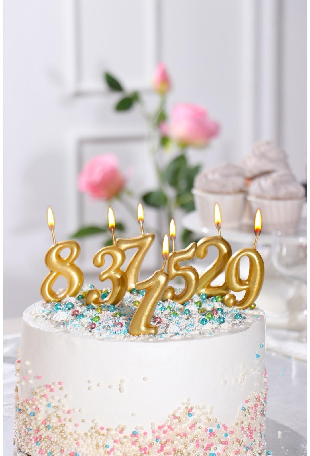 Шоу-бокс со свечами для торта 