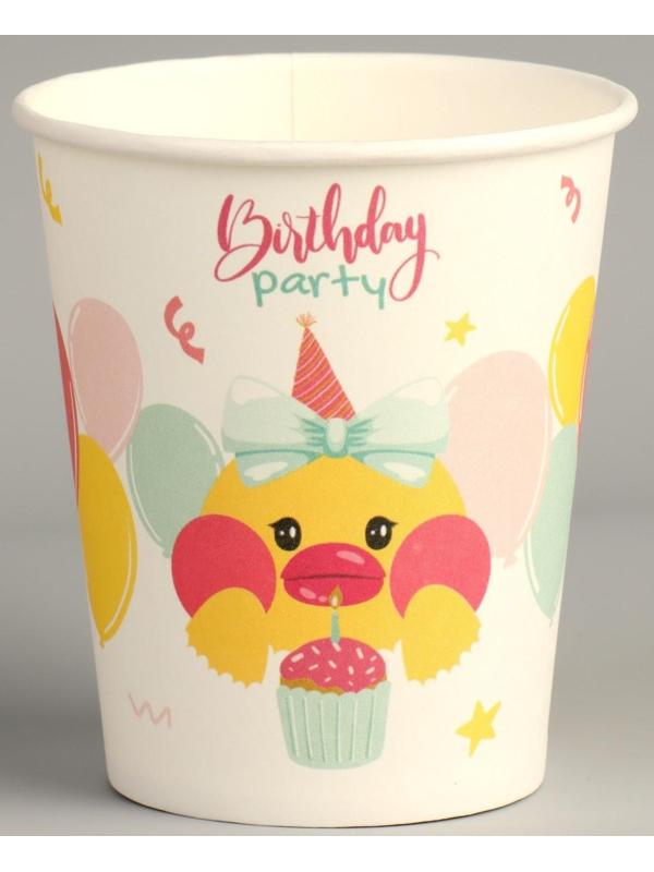 Стакан бумажный «Уточка», 250 мл