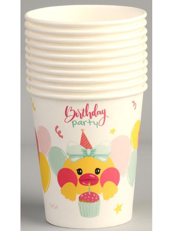 Стакан бумажный «Уточка», 250 мл