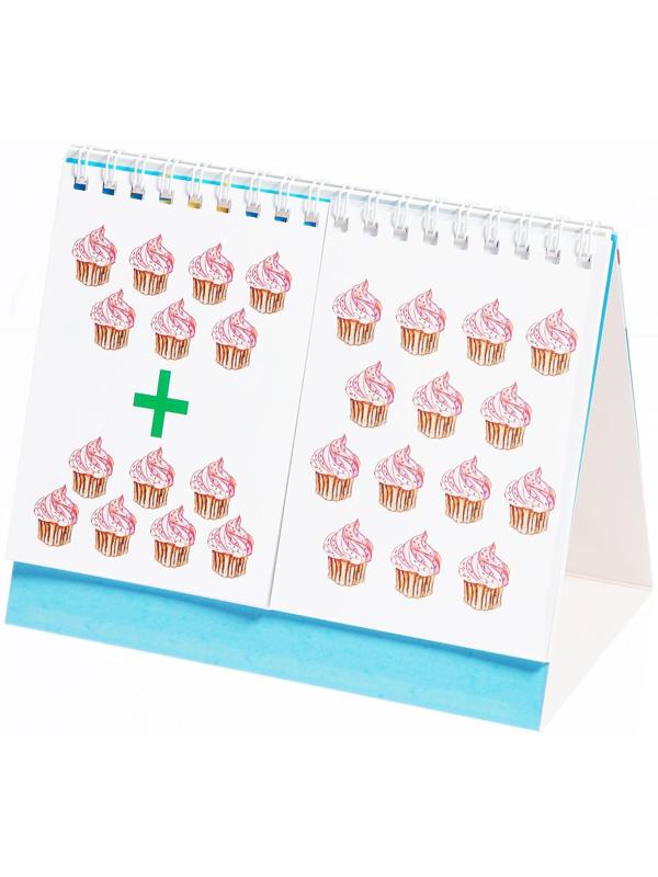 Перекидной тренажёр «Цифры и счёт», от 5 лет