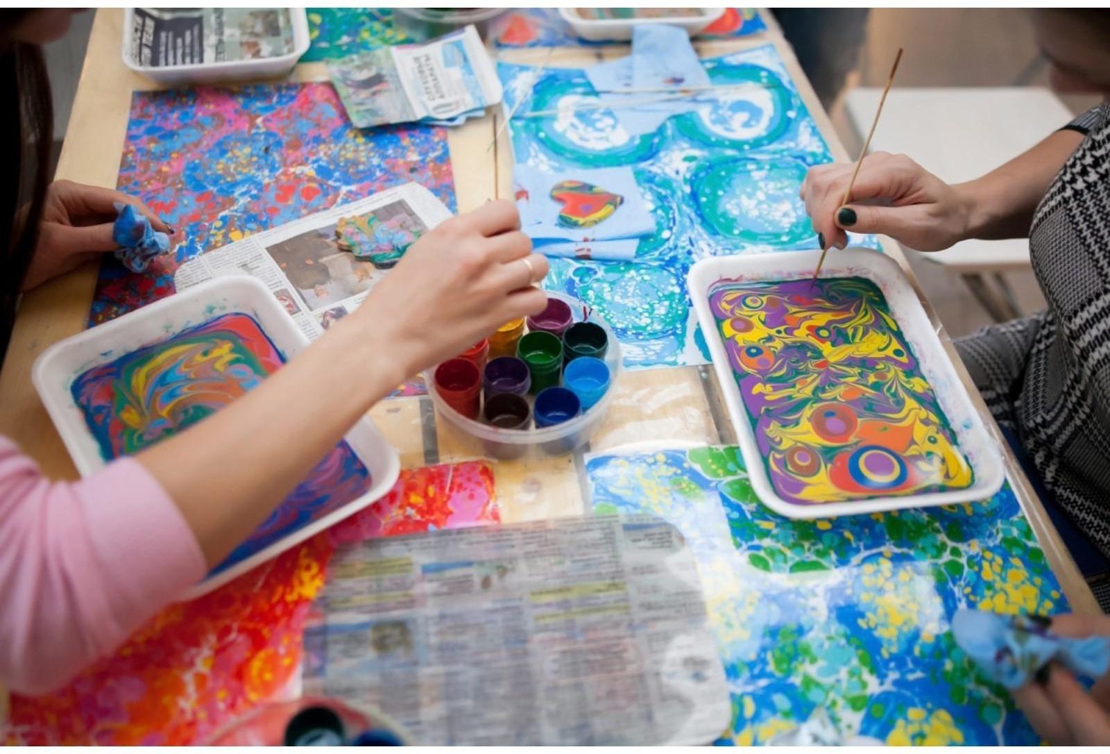 Набор для рисования на воде «Эбру»