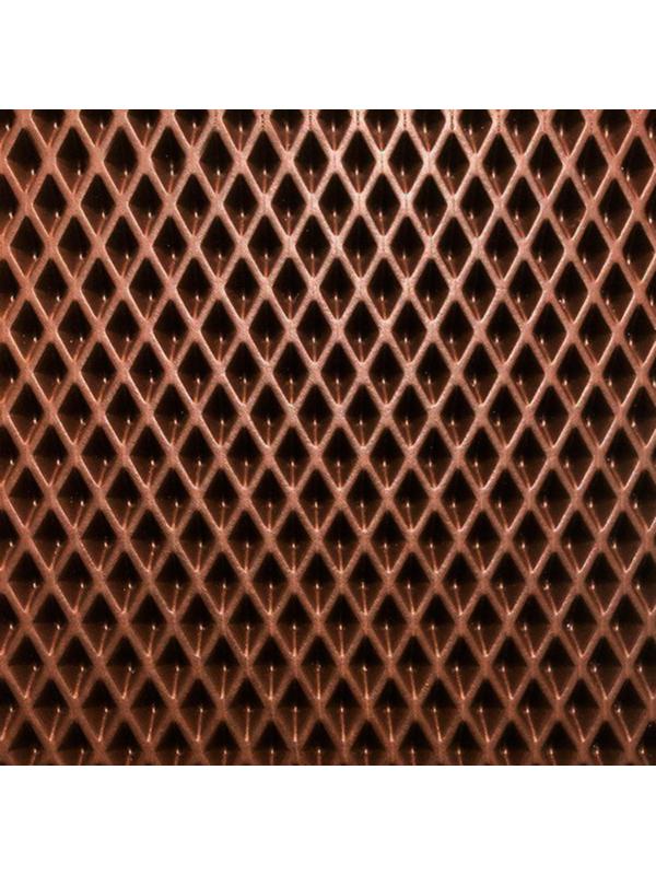 Коврик eva универсальный Grand Caratt, Ромб 50 х 67 см, коричневый