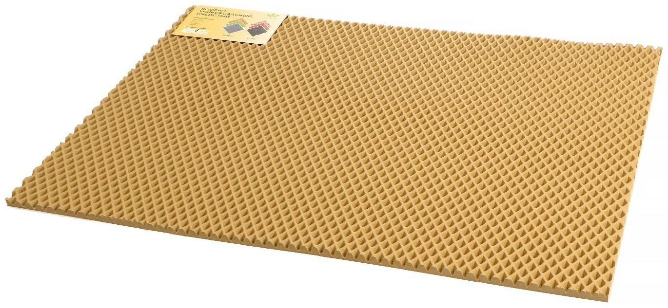 Коврик eva универсальный Eco-cover, Ромб 50 х 67 см, бежевый